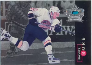 1995-96 PARKHURST INTERNATIONAL - PAVEL BURE #5 CROWN COLLECTION SILVER