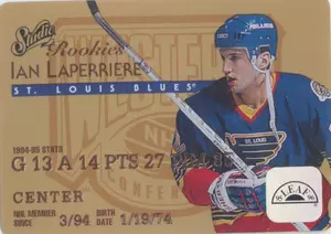 1995-96 LEAF - IAN LAPERRIERE #10 STUDIO ROOKIES
