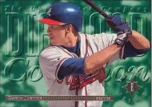 1994 Upper Deck - David Justice #E7 Diamond Collection