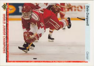 1990-91 UPPER DECK - DALE CRAIGWELL #464 ROOKIE