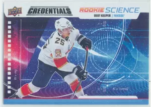 2019-20 CREDENTIALS - BRADY KEEPER #RS-29 ROOKIE SCIENCE