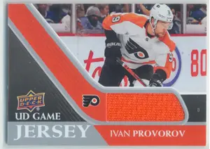 2020-21 UPPER DECK - IVAN PROVOROV #GJ-IP GAME JERSEY