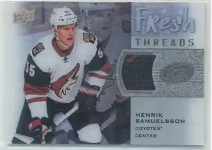 2015-16 ICE - HENRIK SAMUELSSON #FT-HS FRESH THREADS