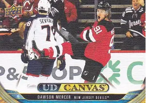 2024-25 Upper Deck Canvas C-2 Dawson Mercer
