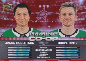2024-25 Upper Deck Gaming Co-op CGO-16 Jason Robertson/Roope Hintz
