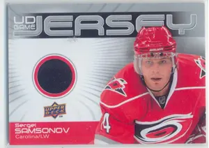 2010-11 UPPER DECK - SERGEI SAMSONOV #GJ-SV GAME JERSEY