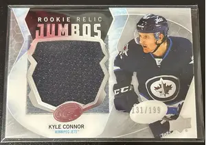2016-15 Upper Deck Ice Rookie Relic Jumbos RRJ-KC Kyle Connor 131/199