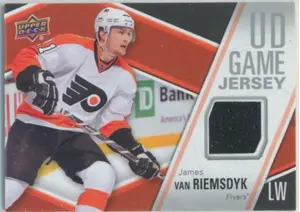 2011-12 UPPER DECK - JAMES VAN RIEMSDYK #GJ-JV UD GAME JERSEY