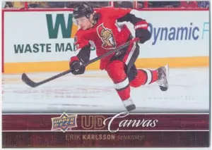 2012-13 UPPER DECK - ERIK KARLSSON #C60 UD CANVAS