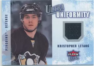 2008-09 ULTRA - KRISTOPHER LETANG #UA-LE UNIFORMITY
