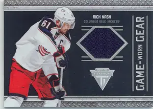 2011-12 TITANIUM - RICK NASH #26 GAME WORN GEAR