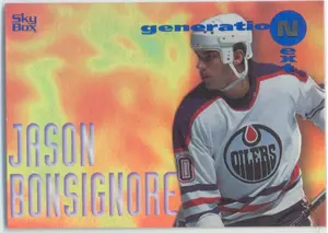 1995-96 EMOTION - JASON BONSIGNORE #3 GENERATIONEXT
