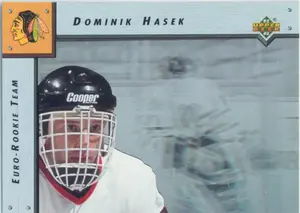 1992-93 UPPER DECK - DOMINIK HASEK #ERT3 EURO-ROOKIE TEAM
