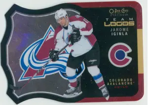 2015-16 O-PEE-CHEE PLATINUM - JAROME IGINLA #T-8 TEAM LOGOS
