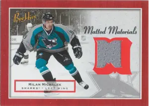 2005-06 BEE HIVE - MILAN MICHALEK #MM-MI MATTED MATERIALS