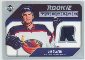 2005-06 UPPER DECK - JIM SLATER #RT-JS ROOKIE THREADS