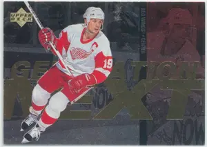 1996-97 UPPER DECK - STEVE YZERMAN/DOUG WEIGHT #13 GENERATION NEXT