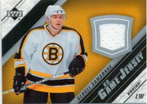 2005-06 UPPER DECK - SERGEI SAMSONOV #J2-SV GAME JERSEY