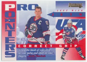 1995-96 DONRUSS - KEITH TKACHUK #7 PRO POINTERS