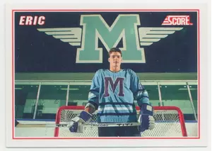 1990-91 SCORE - ERIC LINDROS #1 LINDROS INSERT
