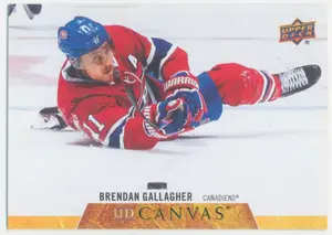 2020-21 UPPER DECK - BRENDAN GALLAGHER #C166 UD CANVAS