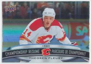 2023 TIM HORTONS LEGENDS - THEOREN FLEURY #CR-11 CHAMPIONSHIP RESUME