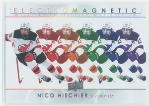2021-22 UPPER DECK - NICO HISCHIER #EM-17 ELECTROMAGNETIC