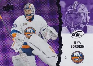 2023-24 Upper Deck Ice Purple 96 Ilya Sorokin