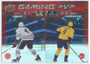 2024-25 UPPER DECK - SETH JONES/FILIP FORSBERG #GPVP-8 GAMING PVP