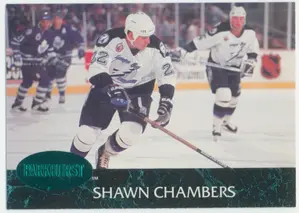 1992-93 PARKHURST - SHAWN CHAMBERS #406 EMERALD ICE