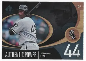 2007 SP Authentic Authentic Power #AP-26 Jermaine Dye
