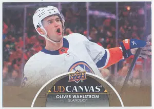 2021-22 UPPER DECK - OLIVER WAHLSTROM #C322 UD CANVAS