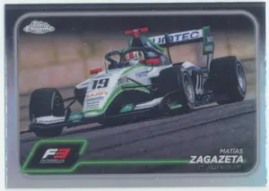 2024 Topps Chrome Formula 1 - Matias Zagazeta #132 F3 Drivers Refractor Parallel