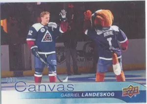 2016-17 UPPER DECK - GABRIEL LANDESKOG #C24 UD CANVAS