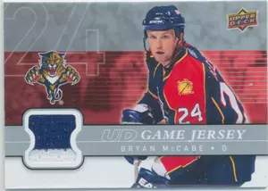 2008-09 UPPER DECK - BRYAN McCABE #GJ2-MC UD GAME JERSEY