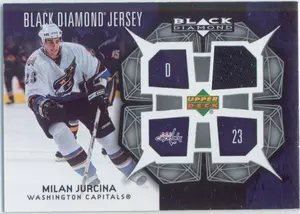 2007-08 BLACK DIAMOND - MILAN JURCINA #BDJ-MJ BLACK DIAMOND JERSEY