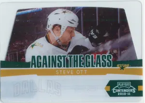 2010-11 PLAYOFF CONTENDERS - STEVE OTT #9 AGAINST THE GLASS