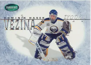 1995-96 PARKHURST INTERNATIONAL - DOMINIK HASEK #5 TROPHY WINNERS