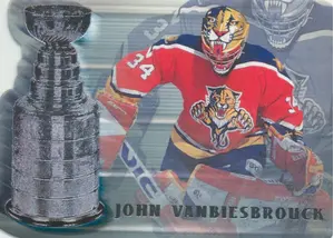1998-99 BE A PLAYER - JOHN VANBIESBROUCK #H-11 PLAYOFF HIGHLIGHTS