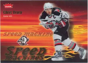 2006-07 FLEER - CHRIS DRURY #SM6 SPEED MACHINES