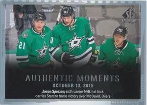 2015-16 SP AUTHENTIC - JASON SPEZZA #145 AUTHENTIC MOMENTS