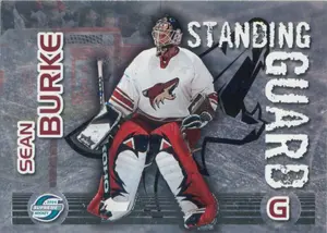 2003-04 SUPREME - SEAN BURKE #11 STANDING GUARD