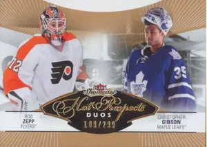 2014-15 SHOWCASE - ROB ZEPP/CHRISTOPHER GIBSON #123 HOT PROSPECTS 109/299