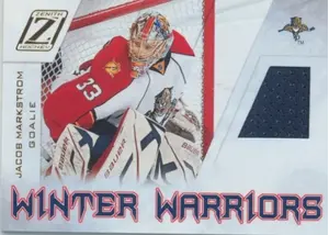 2010-11 ZENITH - JACOB MARKSTROM #JM WINTER WARRIORS MATERIALS