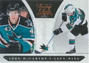 2010-11 LUXURY SUITE - JOHN McCARTHY #217 ROOKIE 850/899