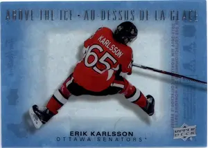 2015-16 TIM HORTONS - ERIK KARLSSON #AI-EK ABOVE THE ICE
