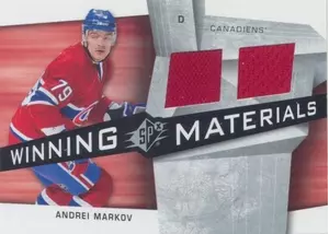 2008-09 SPX - ANDREI MARKOV #WM-AM WINNING MATERIALS