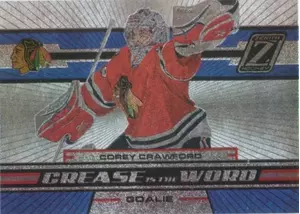 2010-11 ZENITH - COREY CRAWFORD #10 CREASE IS THE WORD