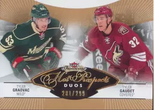 2014-15 SHOWCASE - TYLER GRAOVAC/TYLER GAUDET #116 HOT PROSPECTS 281/299