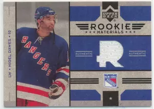 2006-07 UPPER DECK - NIGEL DAWES #RM-ND ROOKIE MATERIALS
